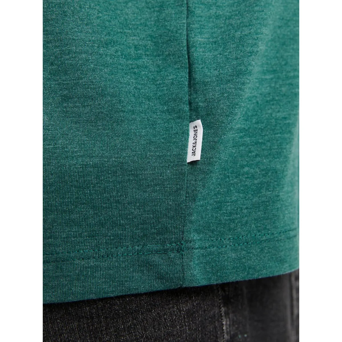 Velké pánské tričko s krátkým rukávem hladké Jack &amp; Jones 12229640 mořská