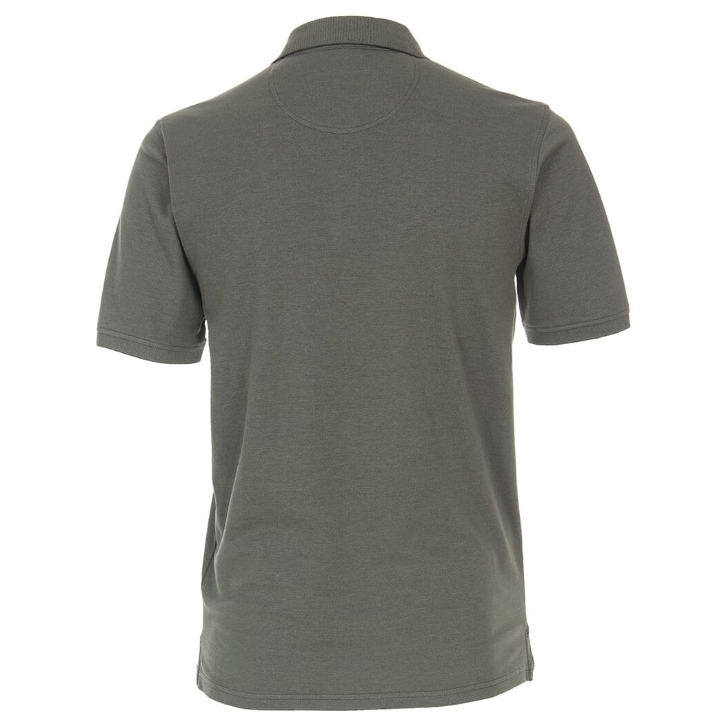 Velké pánské polo triko s límečkem Casa Moda 4470-347 khaki