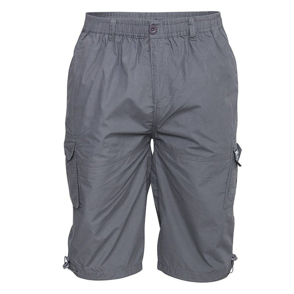 Pánské velké rybářské šortky po kolena Duke D555 Mason grey