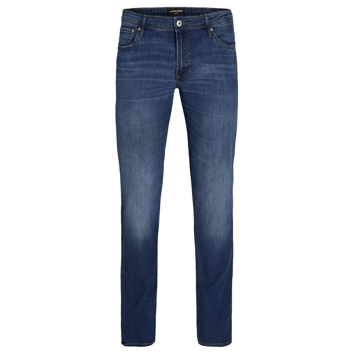 Velké pánské džínové kalhoty Jack &amp; Jones 12153646 tmavě modré