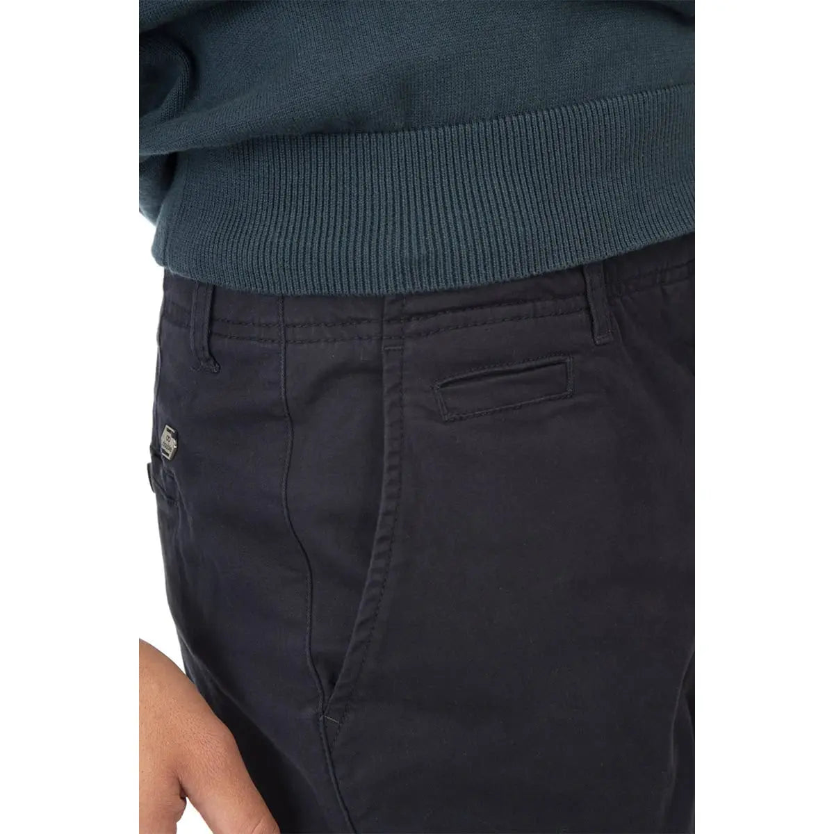 Velké pánské chino kalhoty Double Urban Outfitters CP-4012 tmavě modré