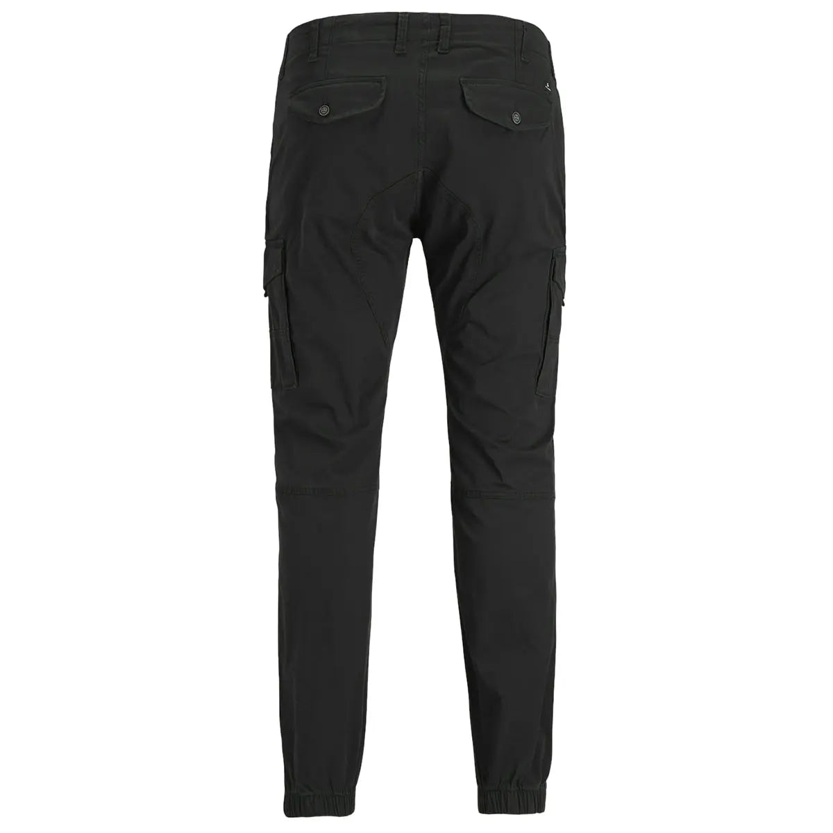 Velké pánské cargo kalhoty se stahovacími šňůrkami Jack &amp; Jones 12181655 černé