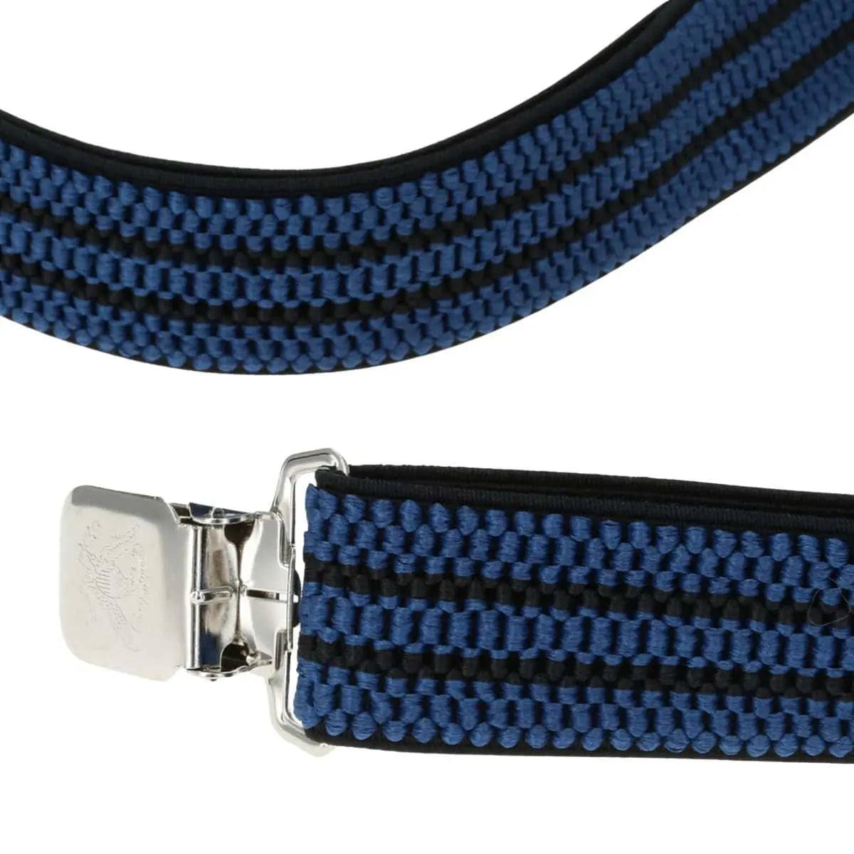 Duże męskie szelki X Ranger 4cm DJ40-084 niebiesko-czarne