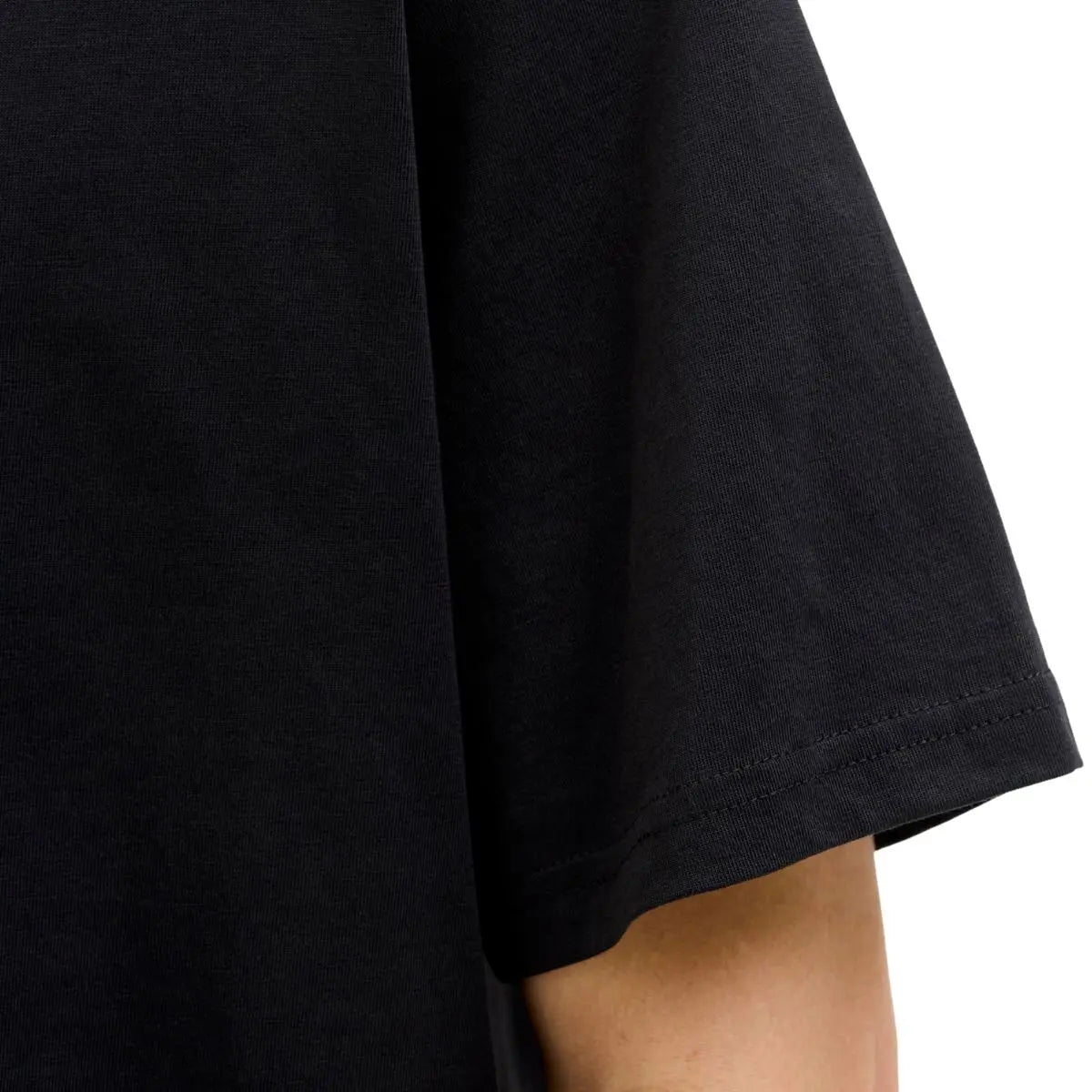 Velké pánské tričko Jack &amp; Jones 12279591 s krátkým rukávem a potiskem, černé