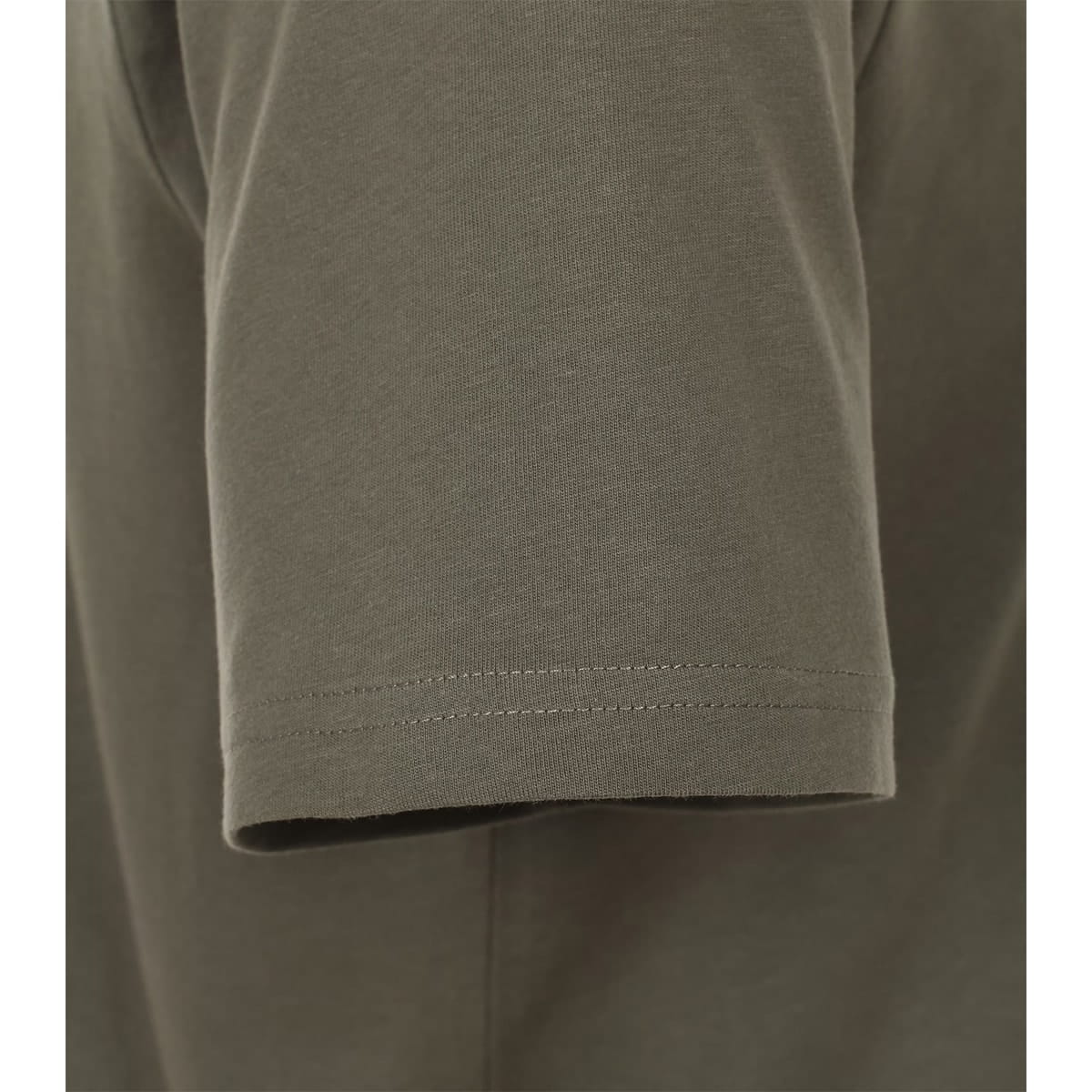Pánské velké hladké tričko Redmond 665-60 khaki