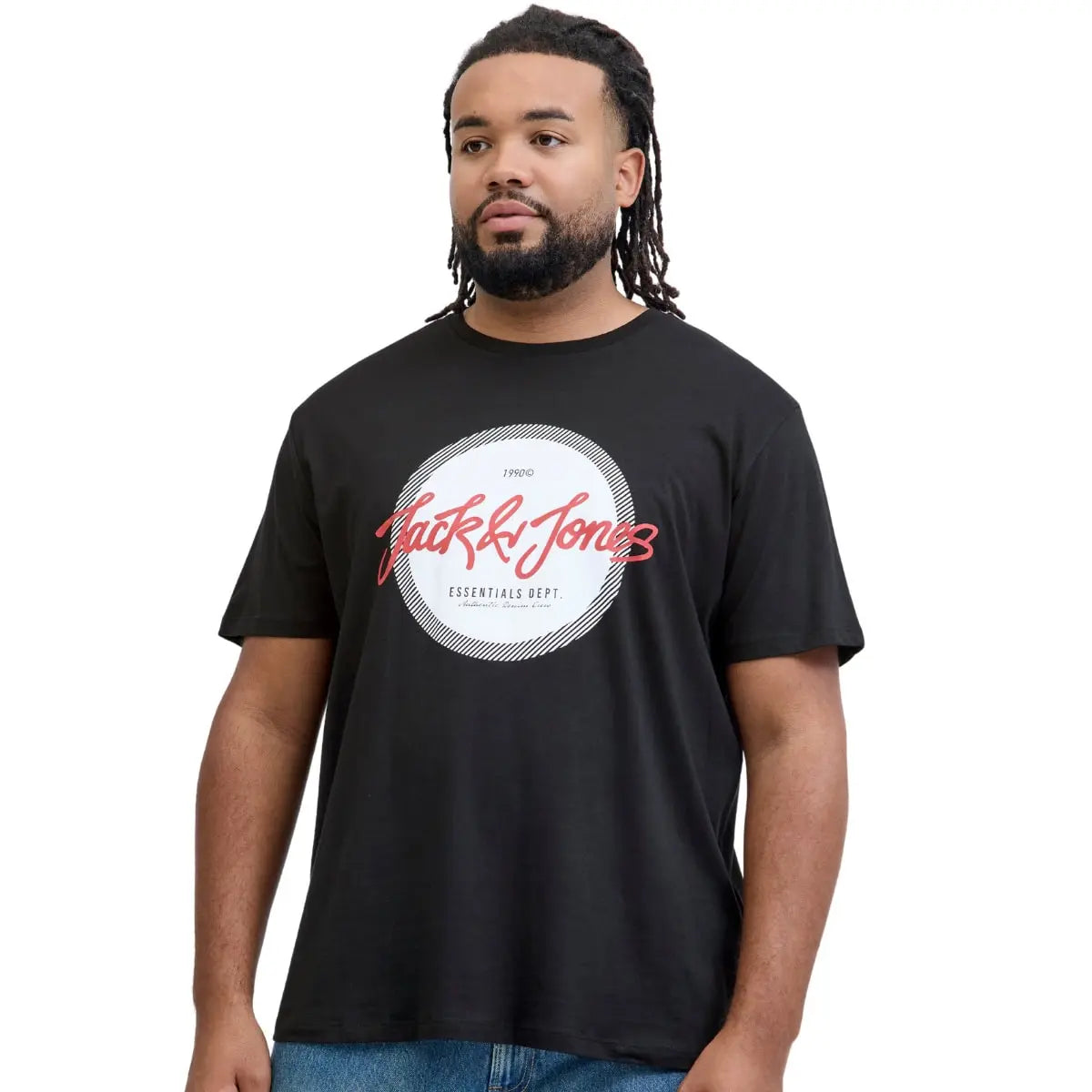 Velké pánské tričko s potiskem 3 ks Jack &amp; Jones 12288470 multi 