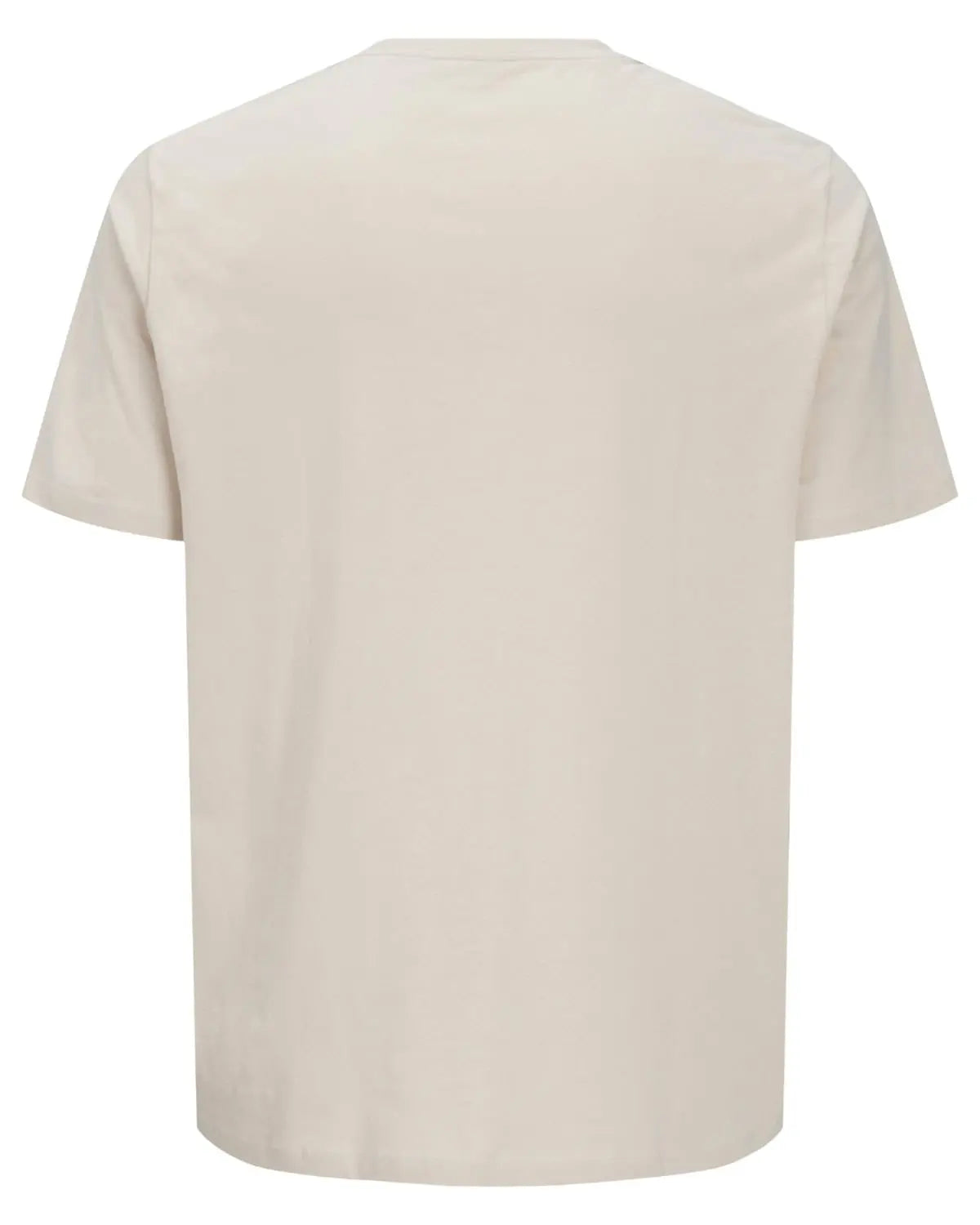 Pánské velké tričko s potiskem Jack &amp; Jones 12295977 béžový