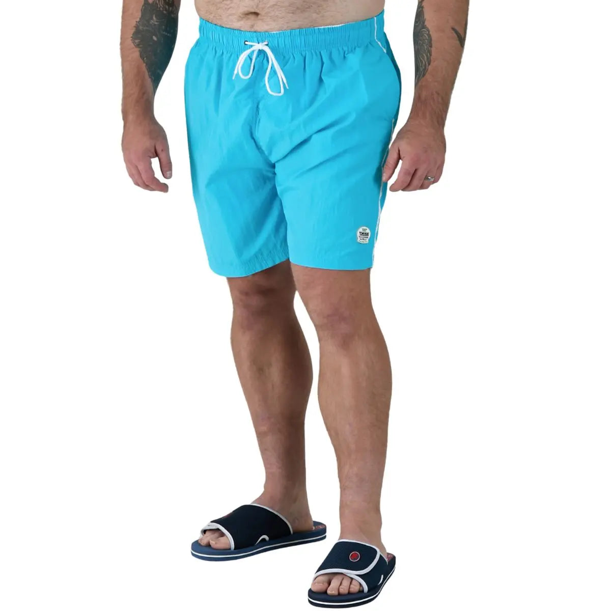 Duke D555 Tyrkysové plavecké šortky Yarrow